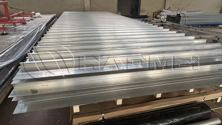 Aluminum Ribbed plate